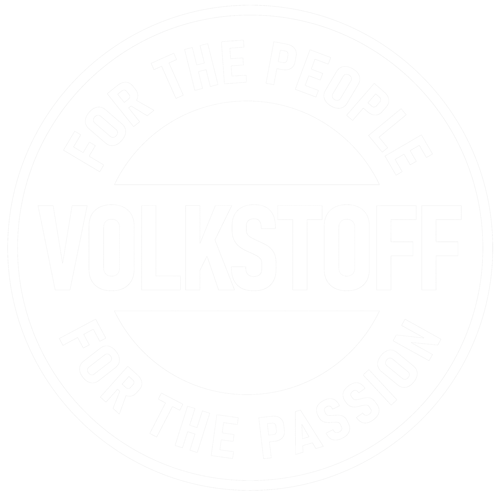Volkstoff logo white